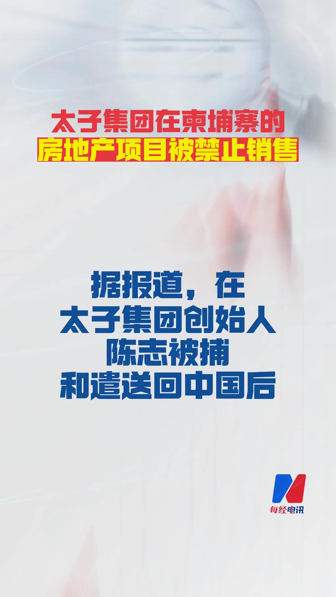 太子集团在柬埔寨的房地产项目被禁止销售| 每日经济新闻